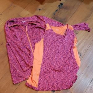 cj banks jacket and tank, size 2c